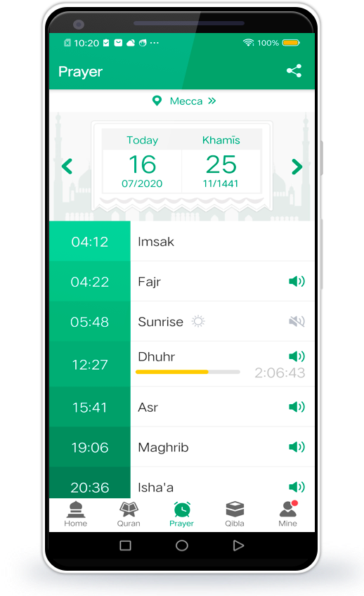 Prayer Times